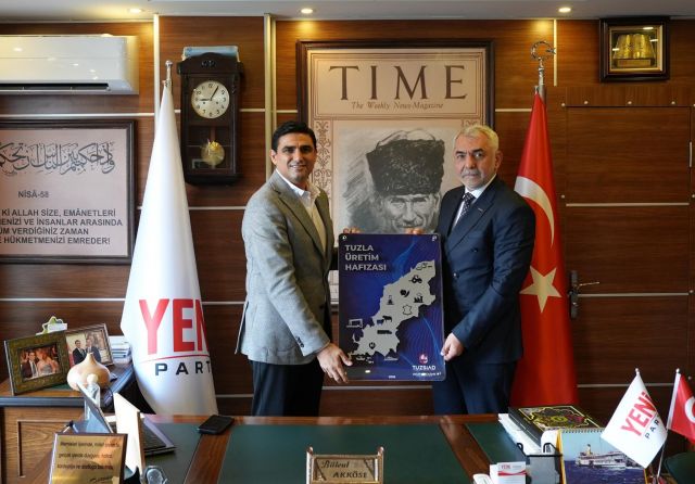 DERNEĞİMİZDEN YENİ PARTİ İLÇE BAŞKANI BÜLENT AKKÖSE'YE ZİYARET — fotoğraf 2